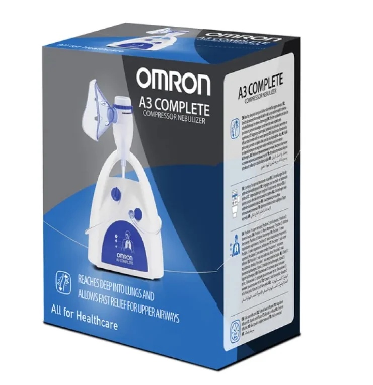 Nebulizador OMRON A3 completo com ducha nasal