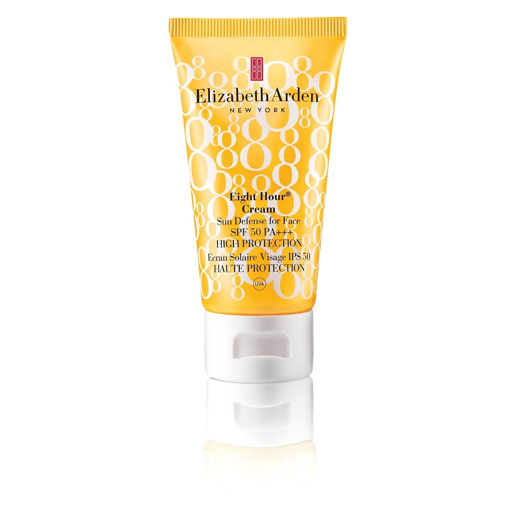 Elizabeth Arden Krem przeciwsłoneczny do twarzy SPF 50, ośmiogodzinna ochrona - 50 ml