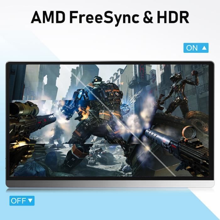 Moniteur Portable 4K 15,6 pouces - UPERFECT 156C10 - IPS - AMD FreeSync - 3840x2160