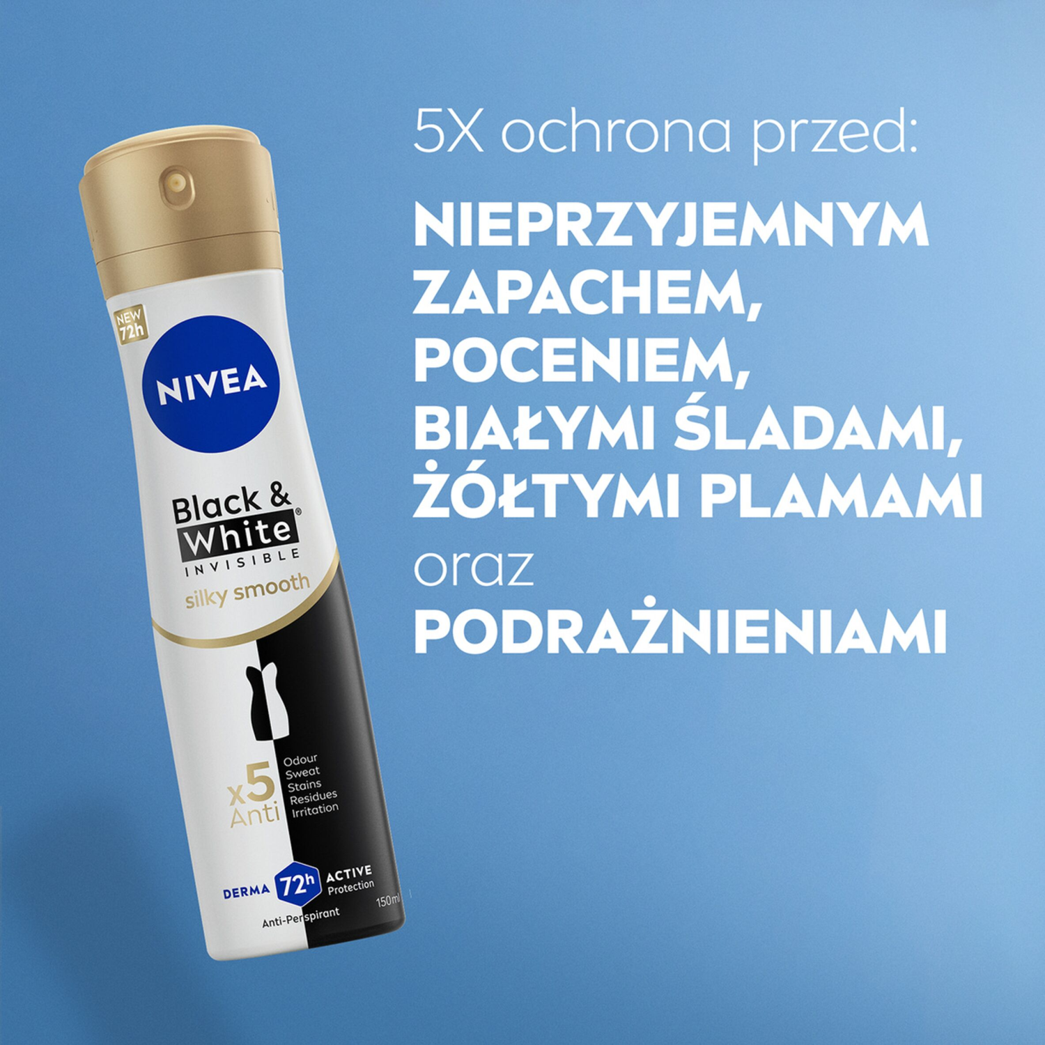 Nivea Women's Antiperspirant Spray 150ml Invisible