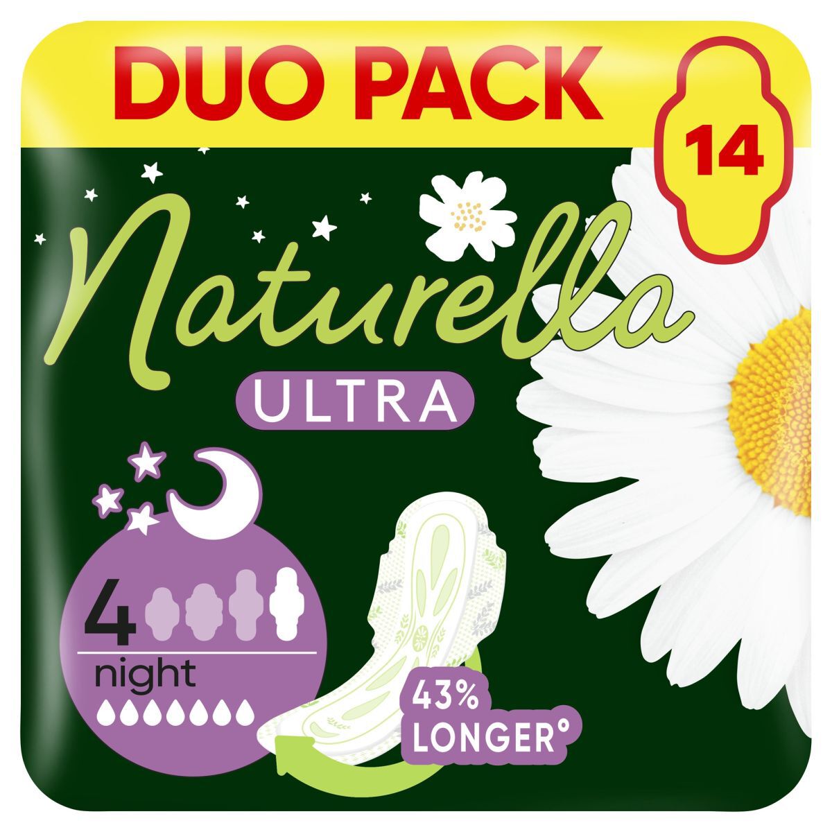Naturella intim betétek 14 db Ultra Night Kamilla