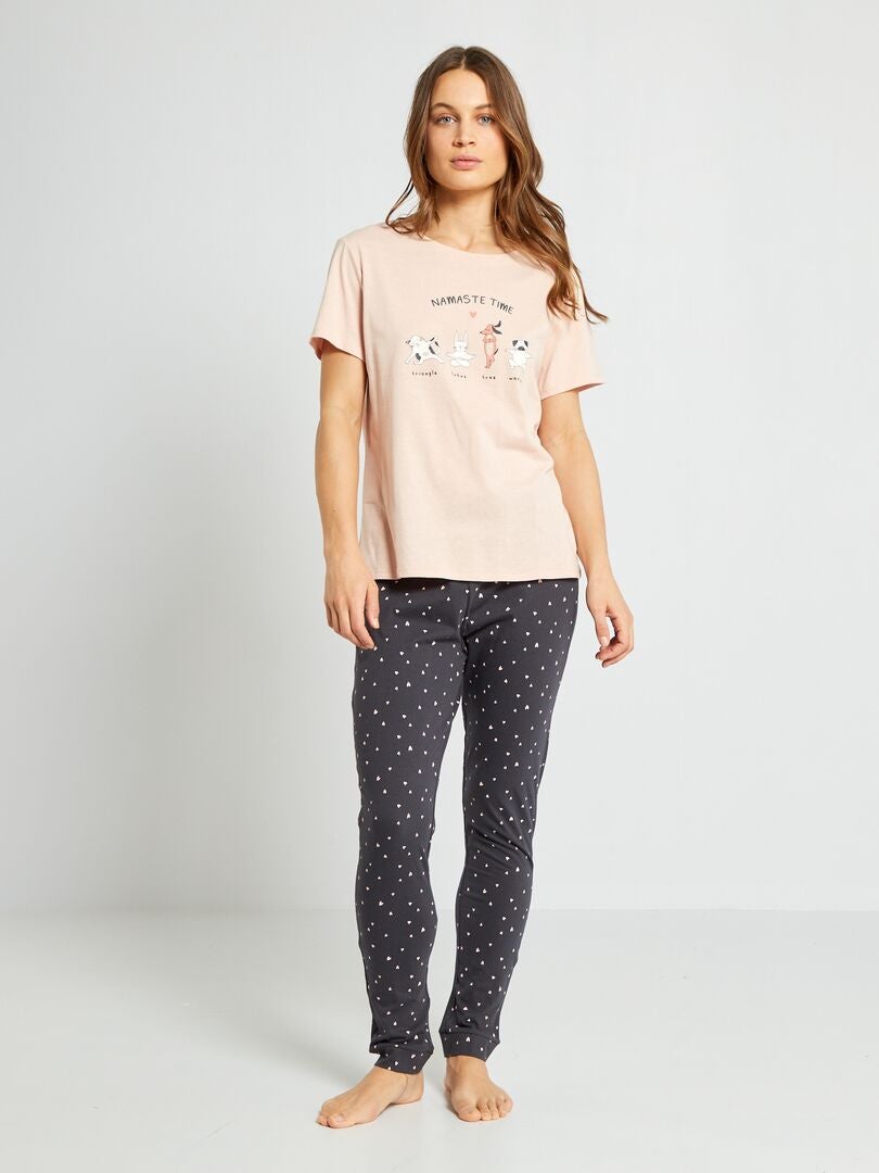Camiseta de punto - ROSA