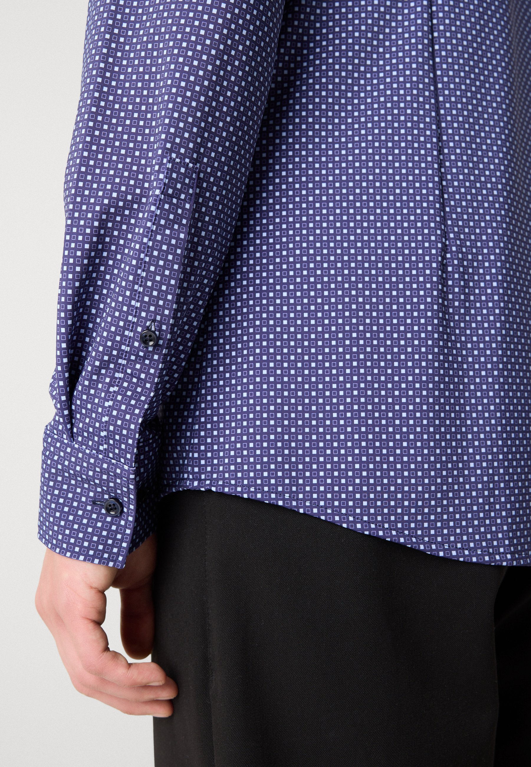 HUGO KENNO - Shirt - donkerblauw