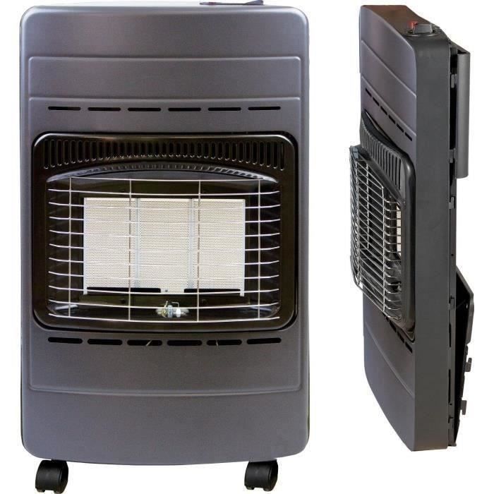 TECTRO TGH140RV Gas Heater 4200 watts - rooms up to 50 m² - 3 power levels - ODS safety - Infrared technology