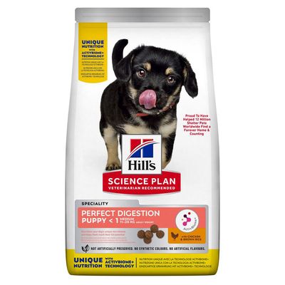 Hill's Science Plan Puppy Medium Perfect Digestion z kurczakiem