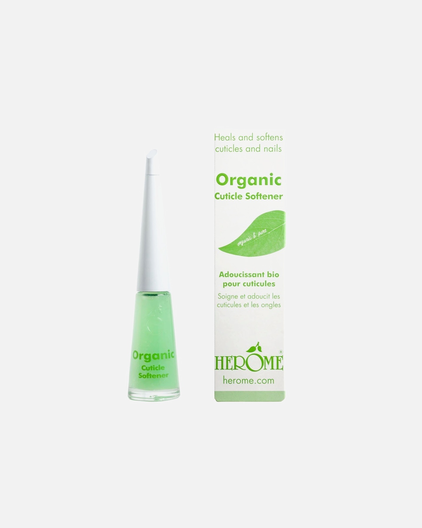 Herome Cosmetics ulje za nokte za njegu ruku organsko i čisto sredstvo za omekšavanje zanoktica - 10 ml