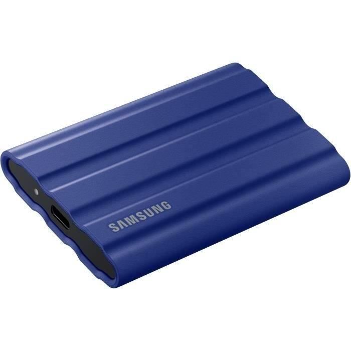 SSD externo SAMSUNG T7 Shield de 1 TB, azul, MU-PE1T0R/EU