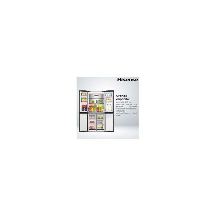Refrigerador Hisense Multi-Door RQ5P470SAFD