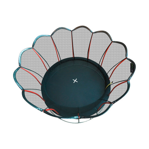Tuintrampoline Lotus, Ø 420 cm