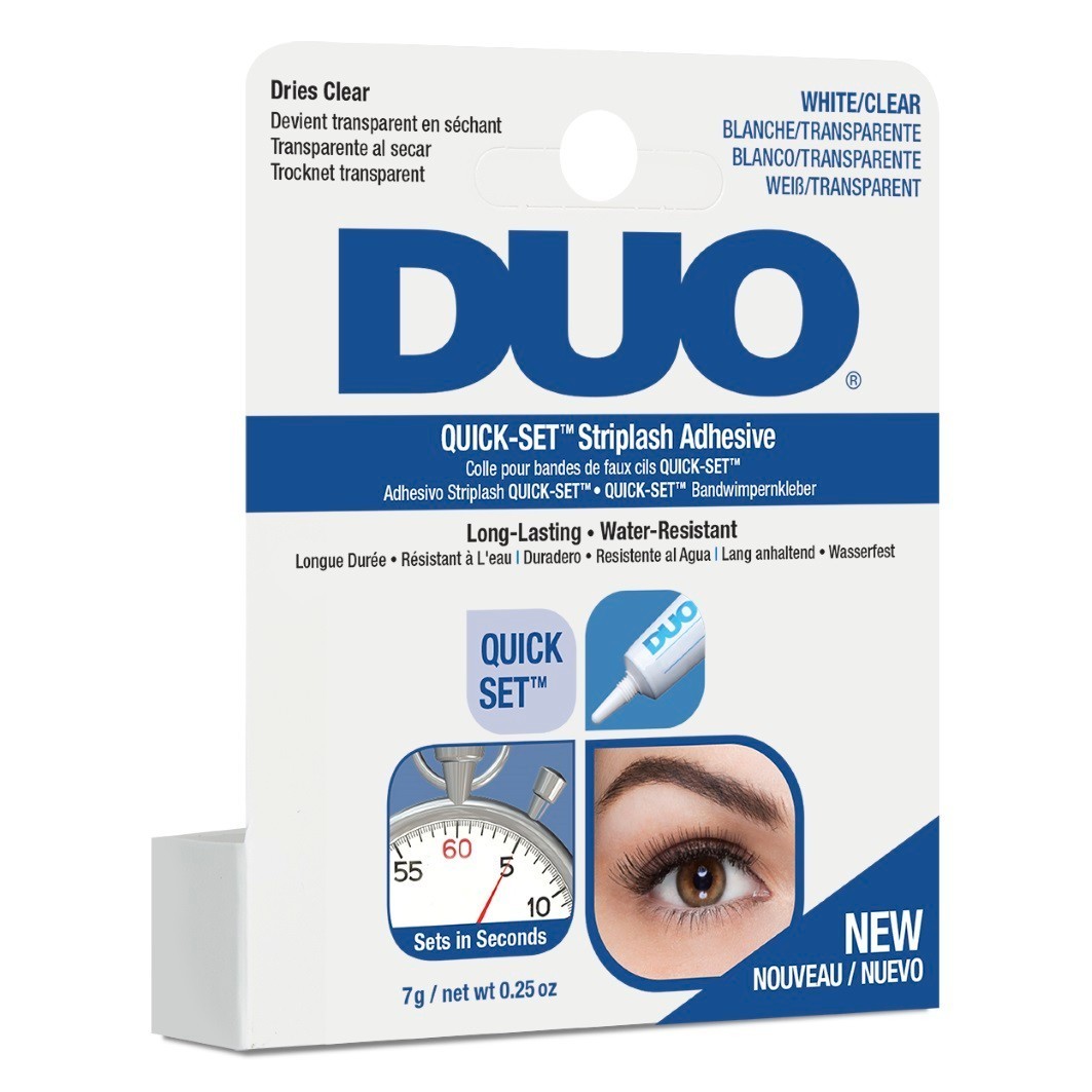 Ardell ljepilo za trepavice Duo Quickset Striplash krema bijela/prozirna - 1 komad