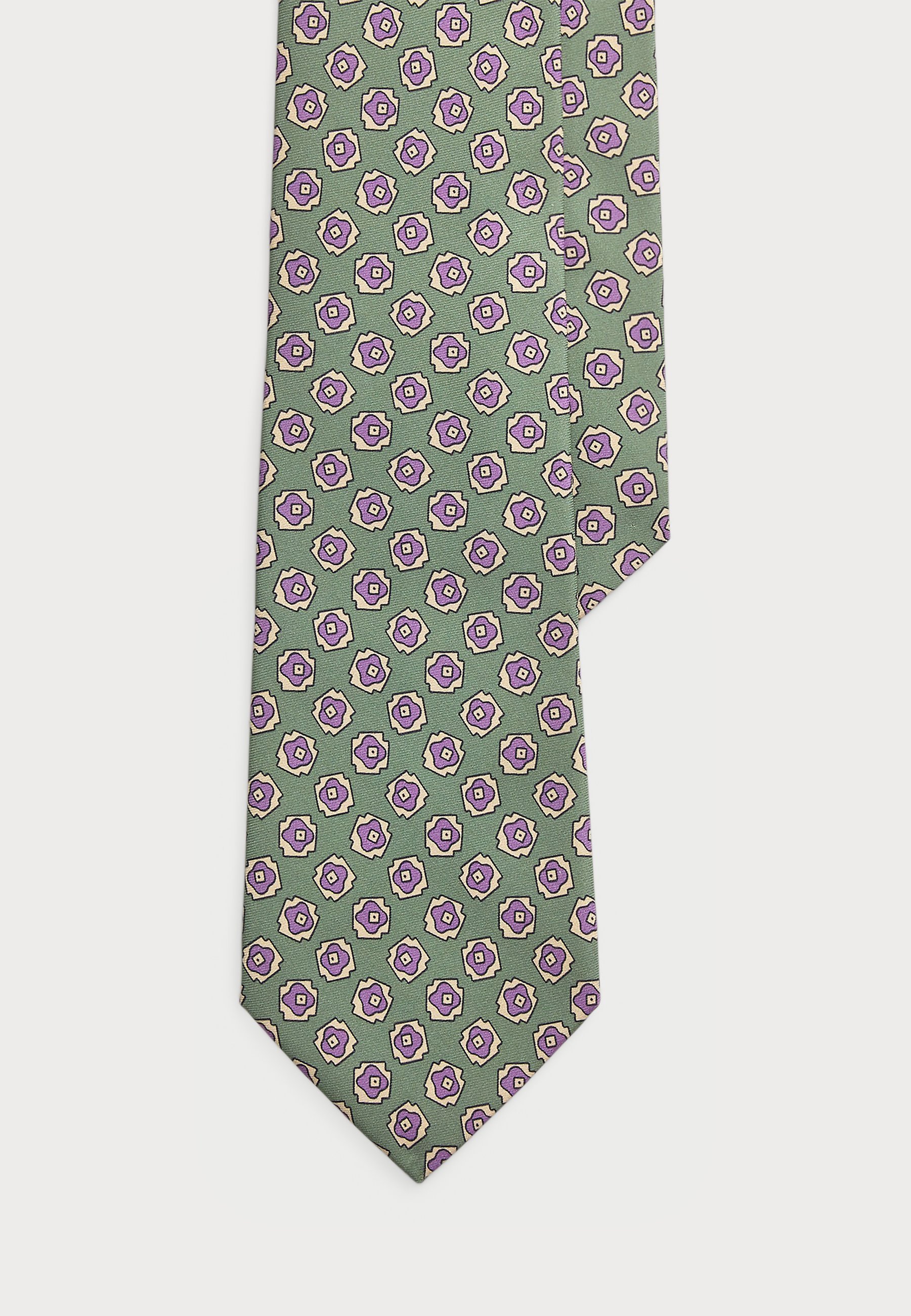 NEAT SILK TWILL TIE - Solmio - navyPolo Ralph Lauren