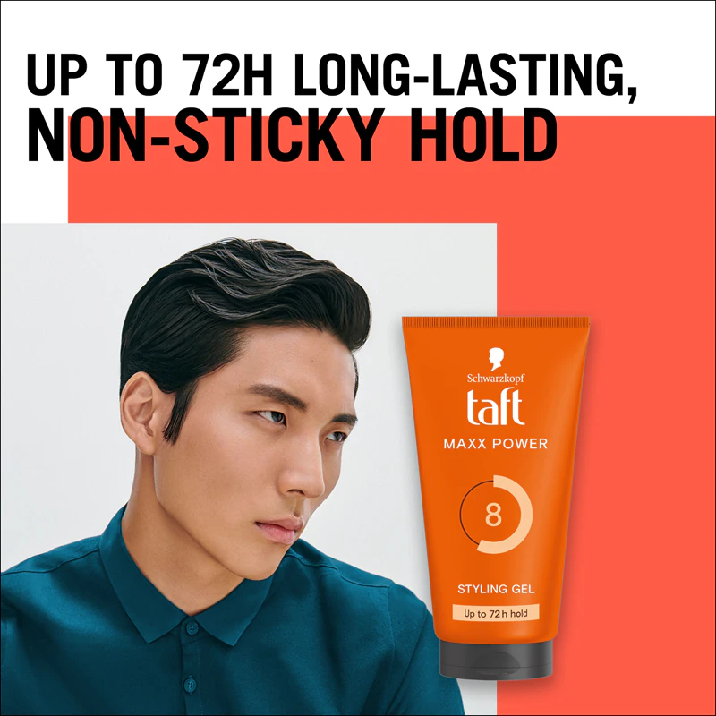 Schwarzkopf Taft Men Gel de cabelo ultra forte