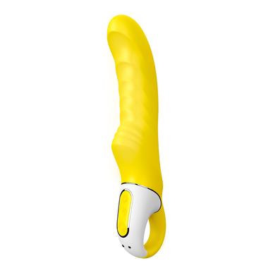 Vibrator Satisfyer Yummy Sunshine rumene barve, ukrivljen, ženski 1 kos 1 kos