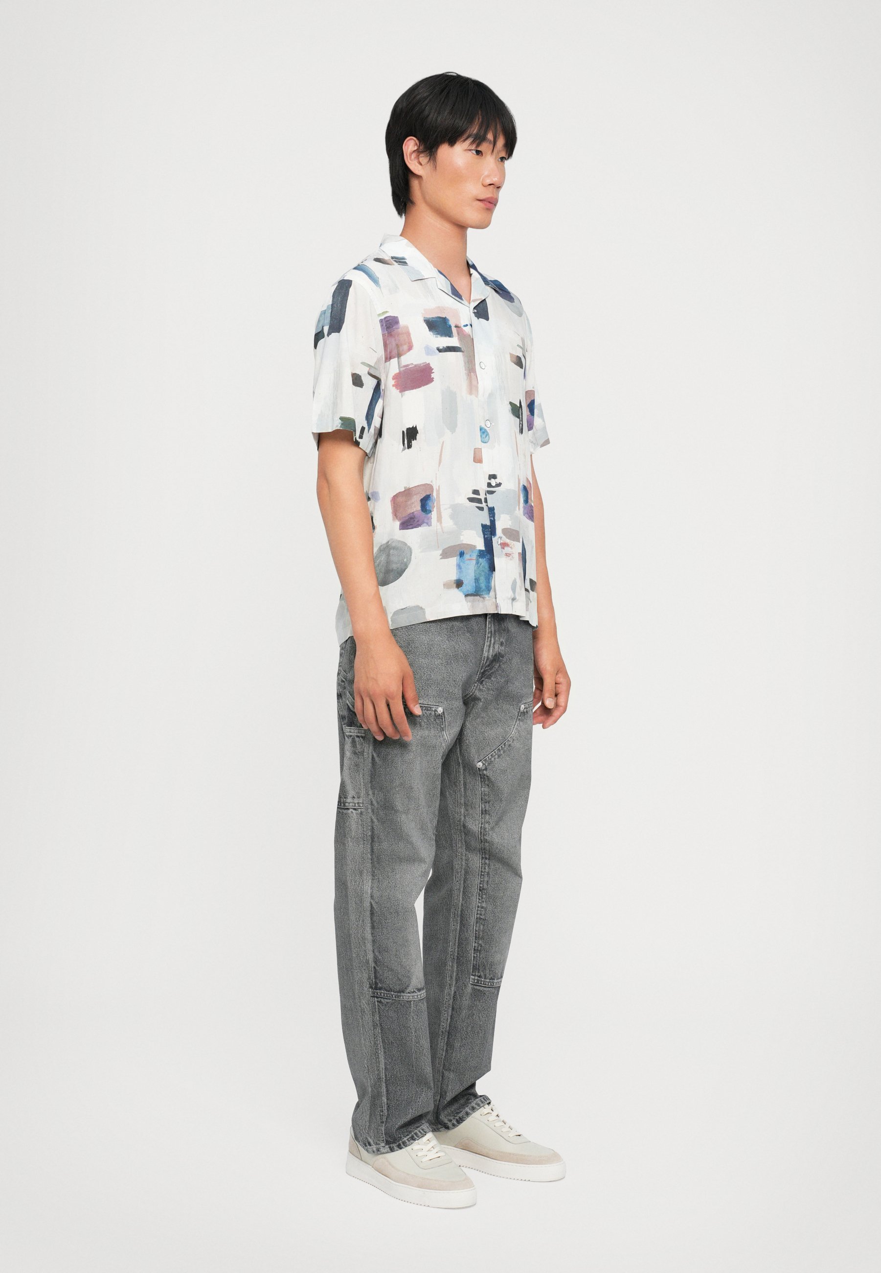 Chemise imprimée Rag & Bone Avery - Multicolore