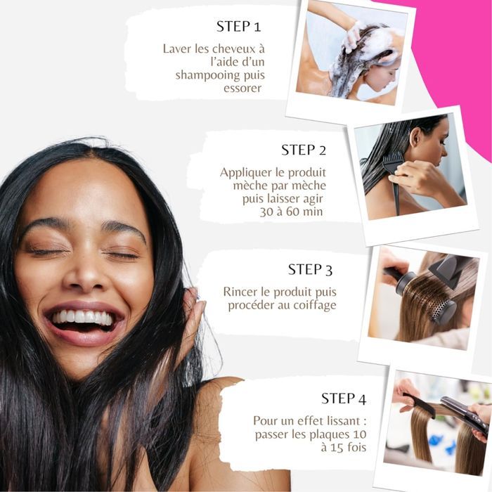 Botox Capillaire Sans Formol 1kg | Huile de Ricin, Protéine & Panthenol | Effet Miroir, Réparation, Hydratation | B-Tox Glow Inw