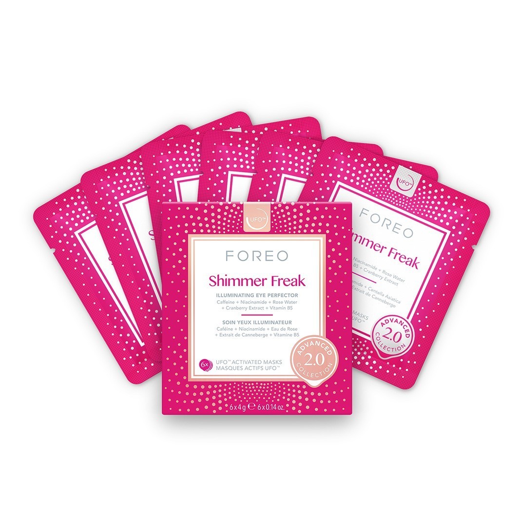 FOREO Glow Mask UFO™ UFO маске Shimmer Freak 2.0 - 6 пари