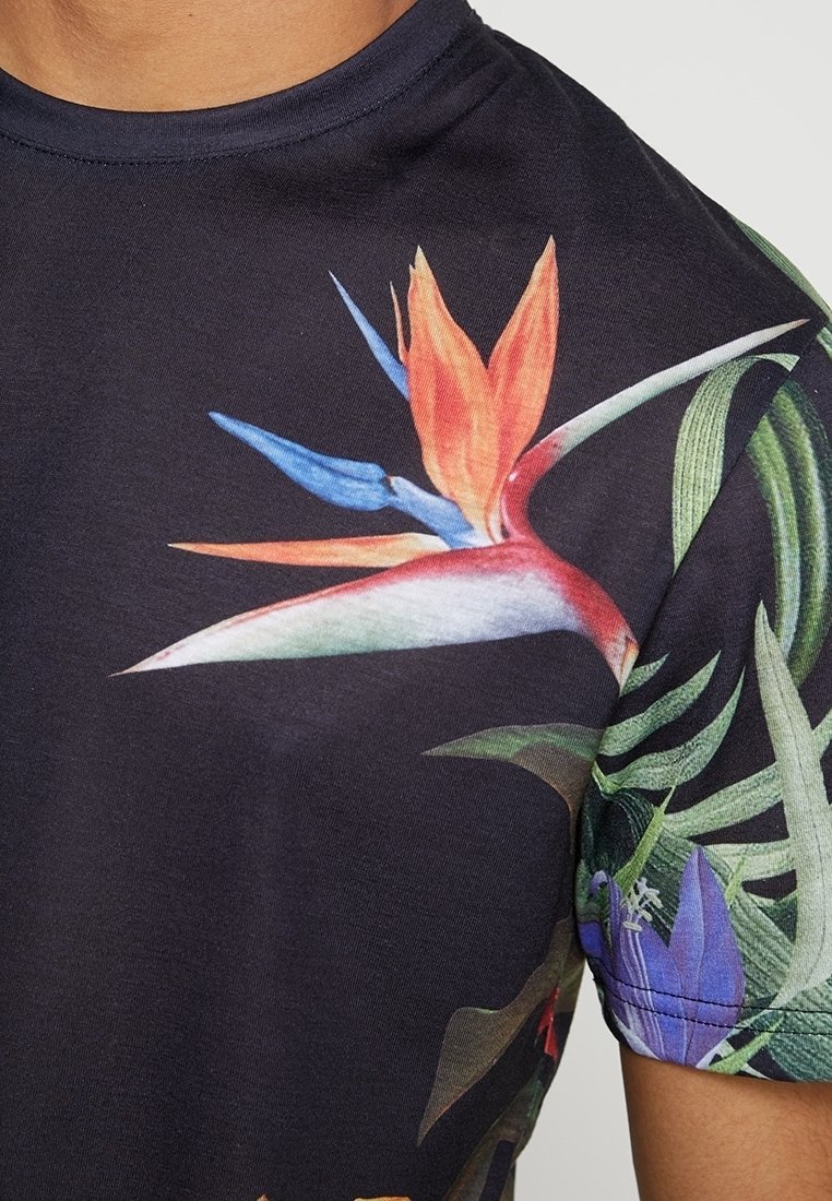 Camiseta com estampa YOURTURN - preta