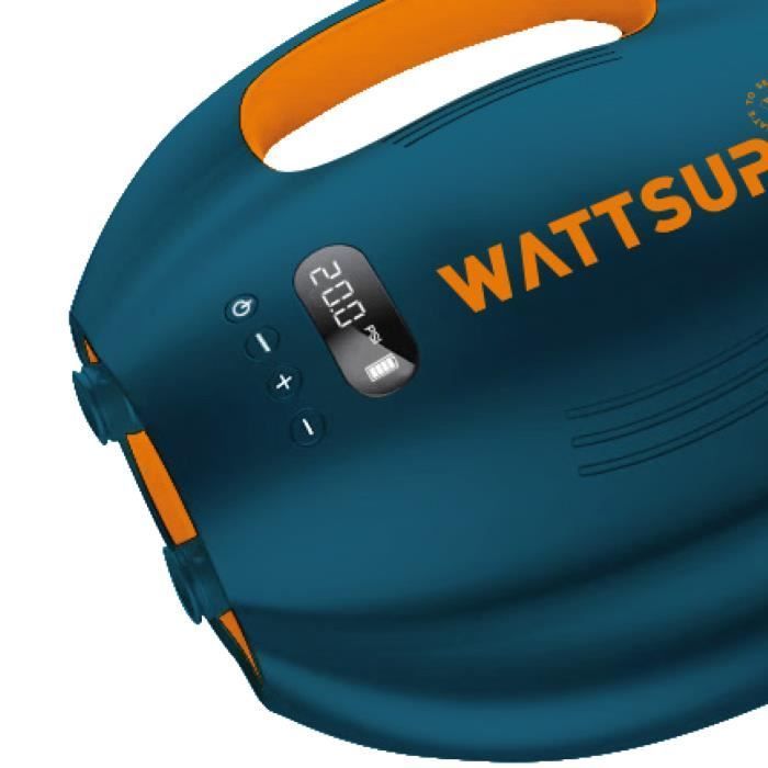 Pompe de gonflage électrique sans fil - W WATTSUP - Swift+ - 20 PSI - Rechargeable - Affichage digital
