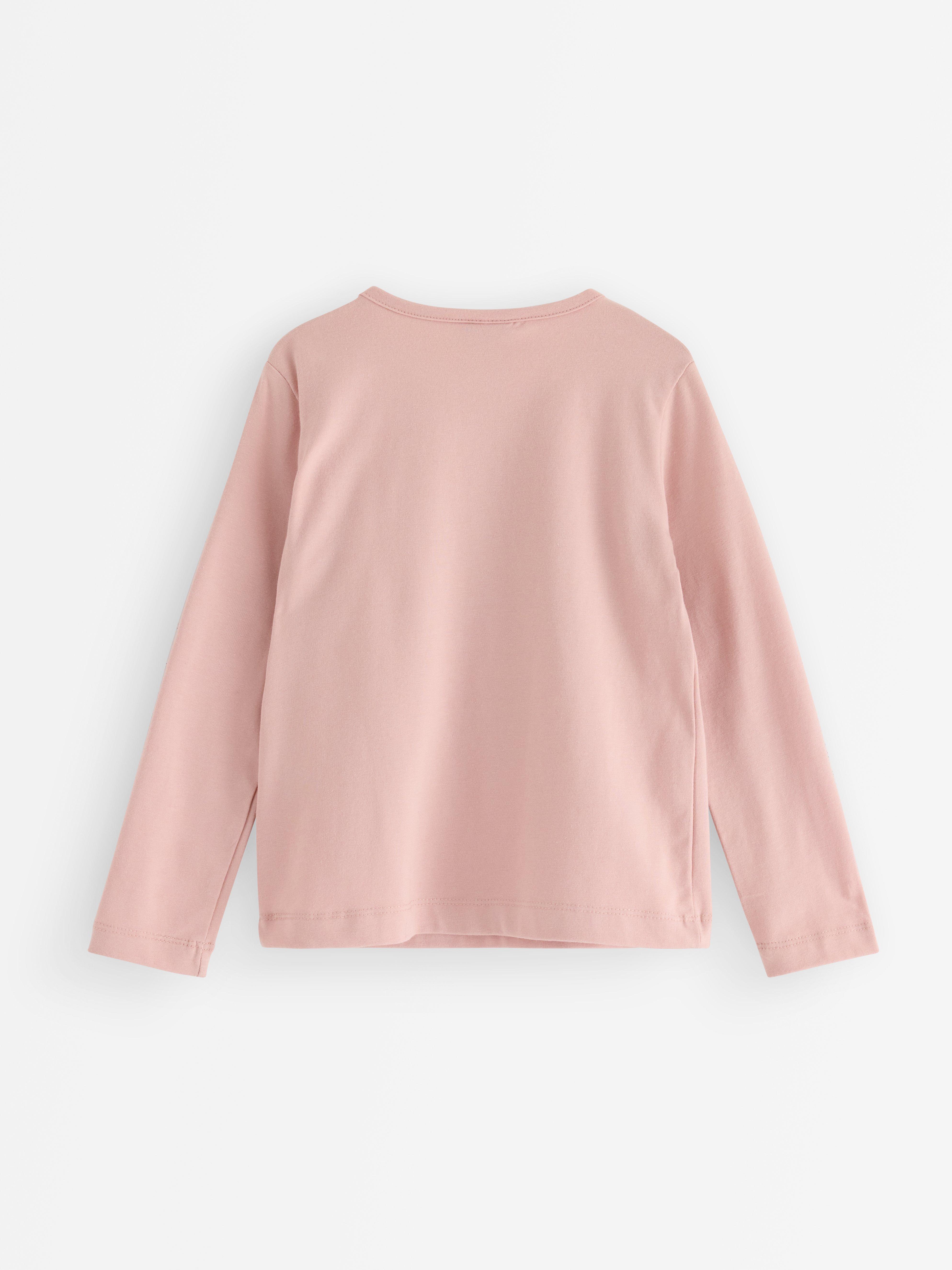 Blusa de manga comprida Hello Kitty rosa-claro