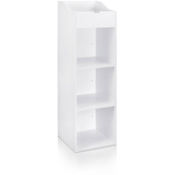 Zomo VS-Box 100/4 valkoinen vinyylilevyjen säilytysyksikkö