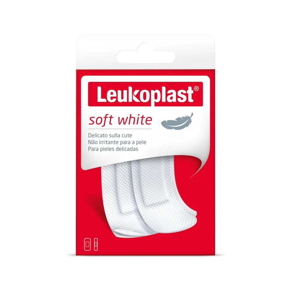 LEUKOPLAST Leukoplast Soft Blanco 20 unidades, varios tipos de apósitos