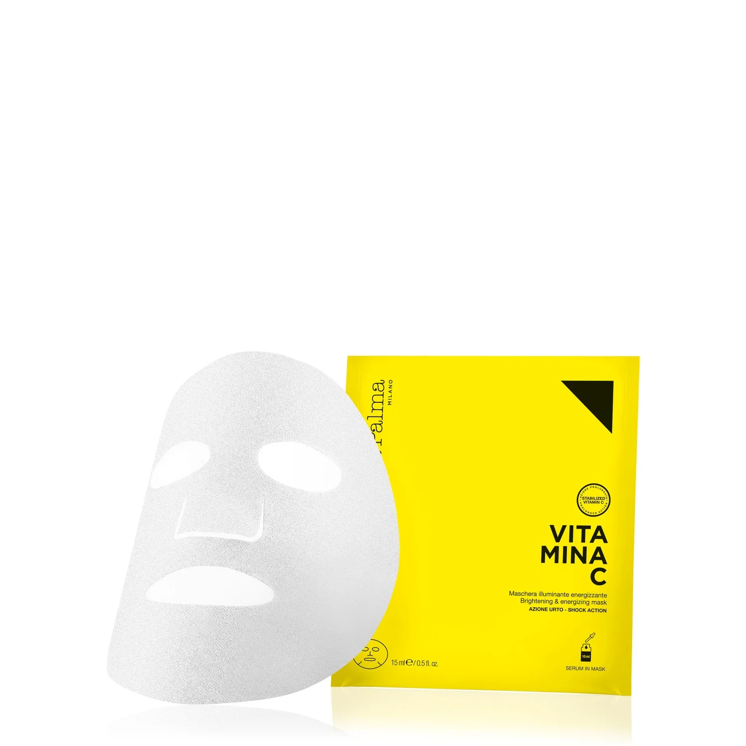 Vitamina C Maschera Illuminante Energizzante - Maschera Illuminante viso