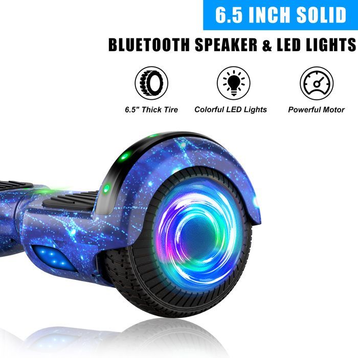 Hoverboard azul de 6,5