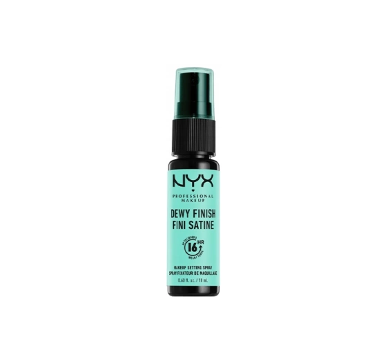 NYX Professional Makeup Dewy Finish spray utrwalający makijaż 18 ml