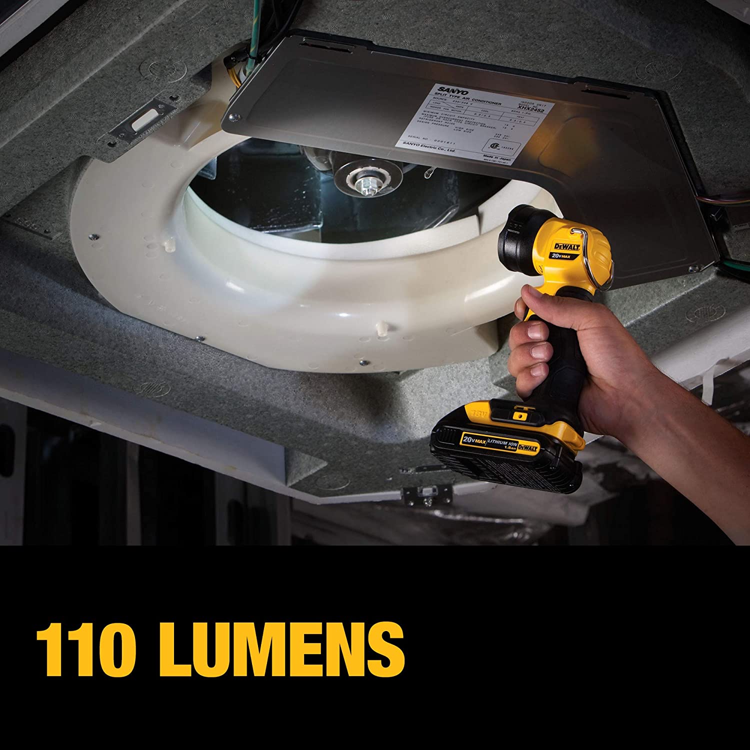 DEWALT 20V Max batteridrevet bor-/skrutrekkersett, 10 verktøy (DCK1020D2)