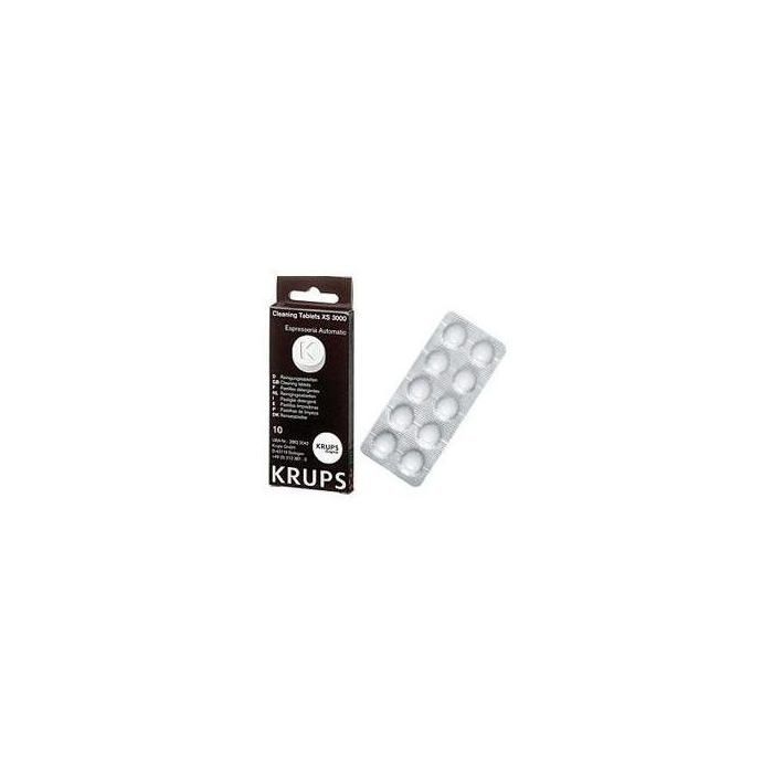 Pastiglie detergenti - KRUPS - XS3000 - Decalcificanti - 10 pezzi - Manutenzione macchina da caffè