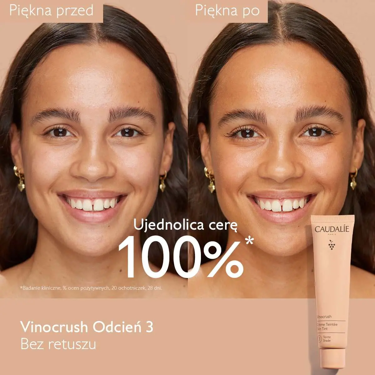 Caudalie Vinocrush Krem koloryzujący, Odcień 3