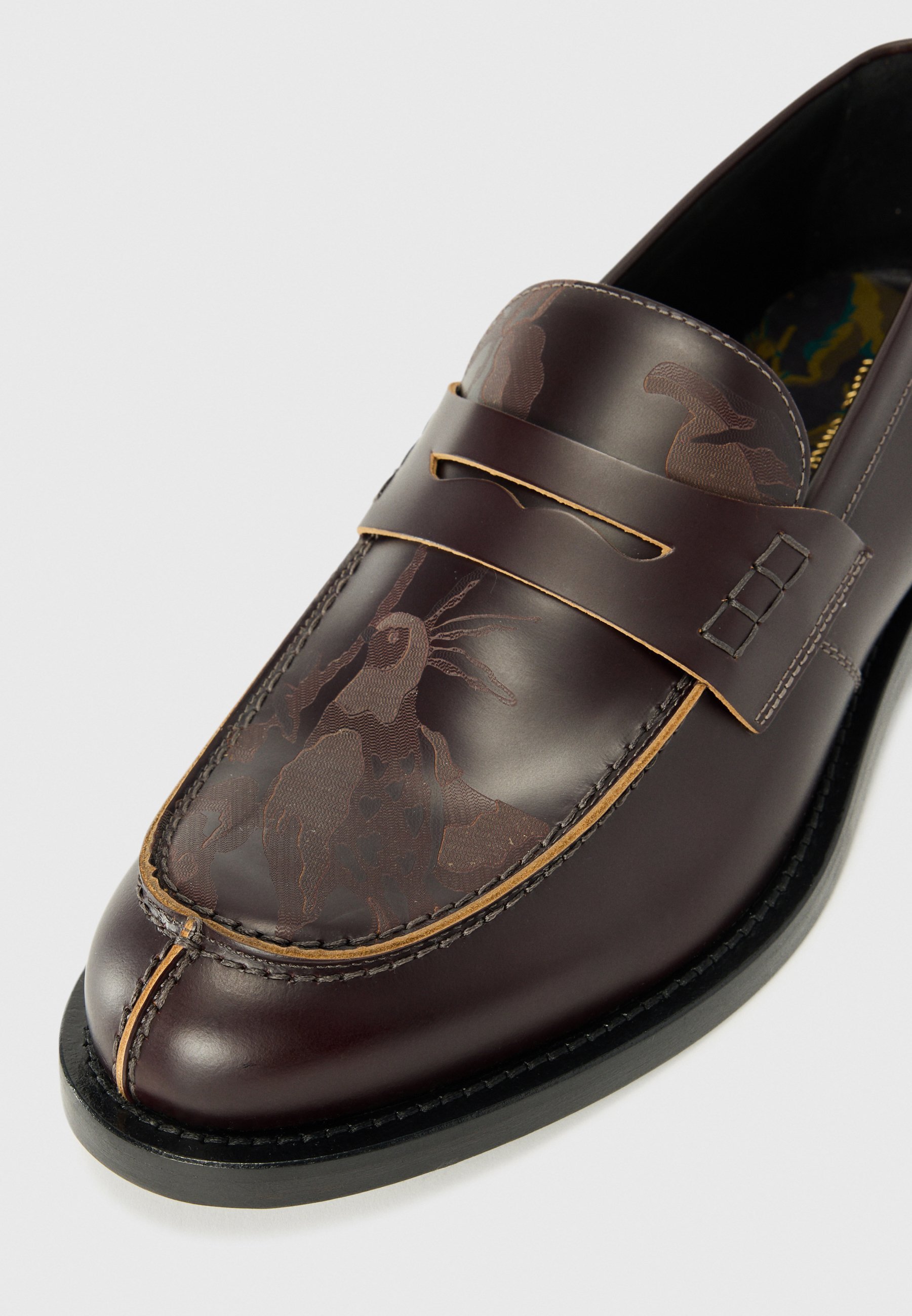 Paul Smith DONOVAN - Mokasyny - bordowy/bordowy