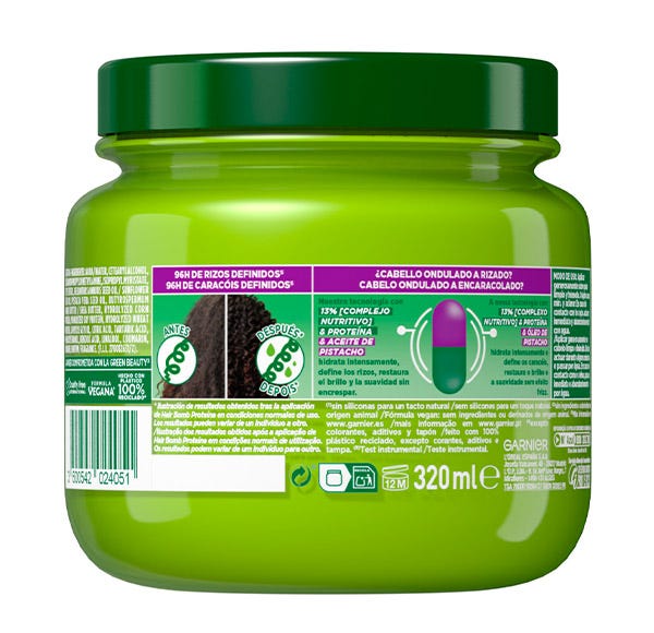 Hydratační maska na kudrlinky | 300 ml