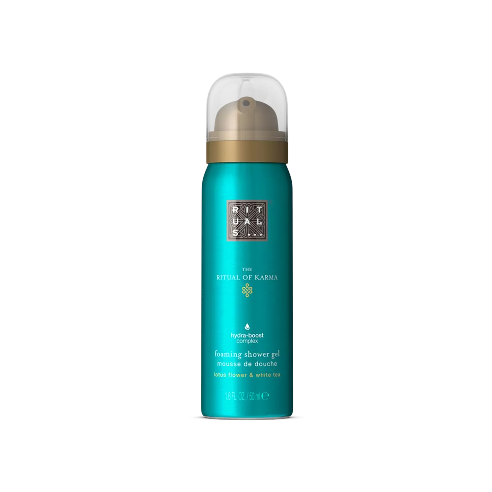 El Ritual del Karma Viajes - Gel de ducha espumoso, 50 ml
