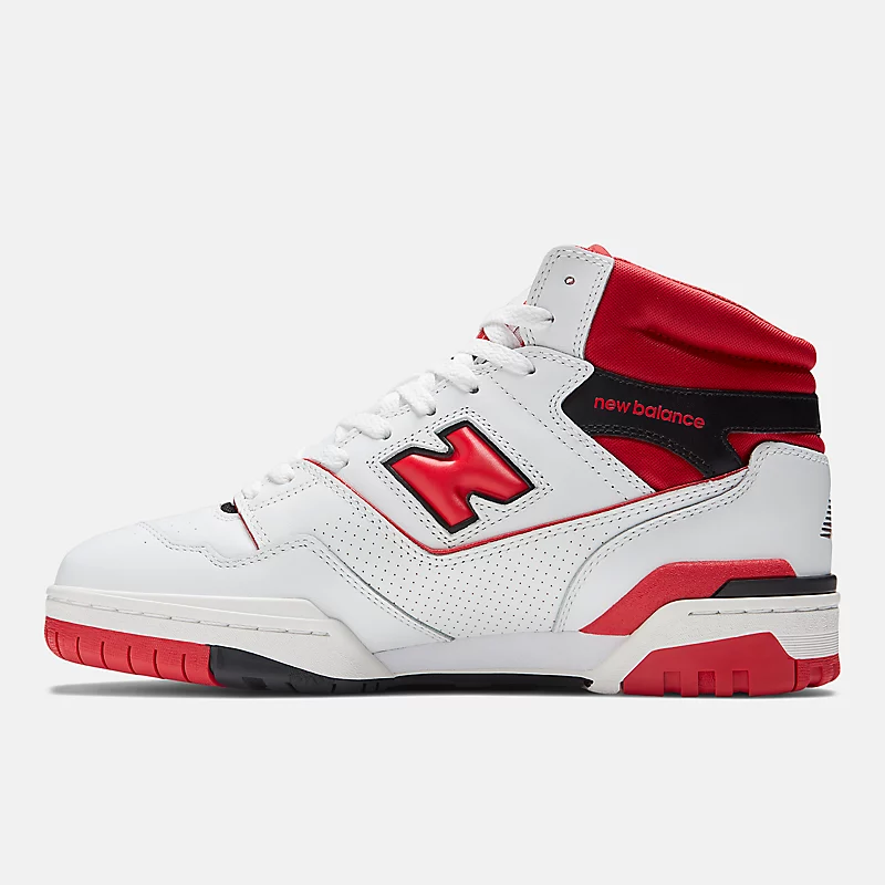 Men's 650 - white with red