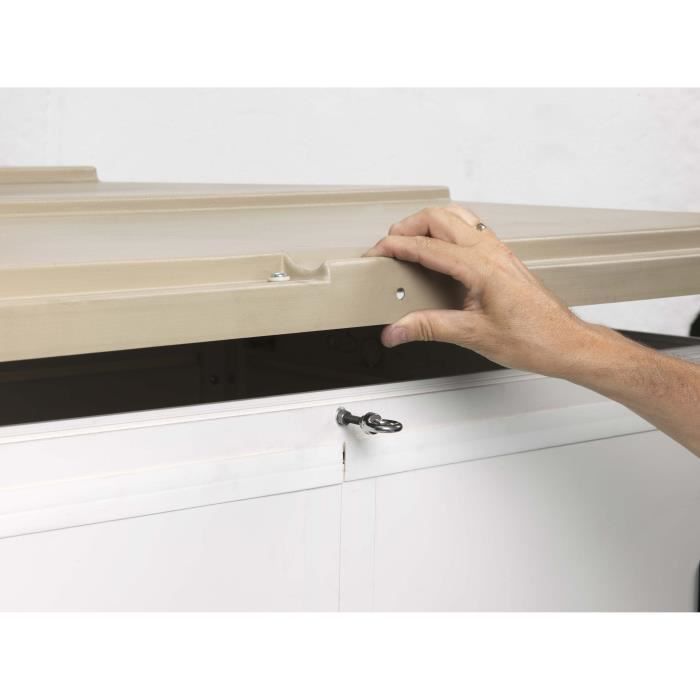 Caja de almacenamiento multifuncional de PVC Habrita Foresta BOXEVO100 de 1100 L
