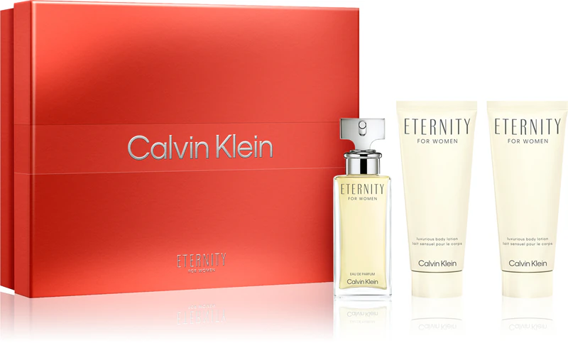 Conjunto de presente Calvin Klein Eternity For Women para mulheres