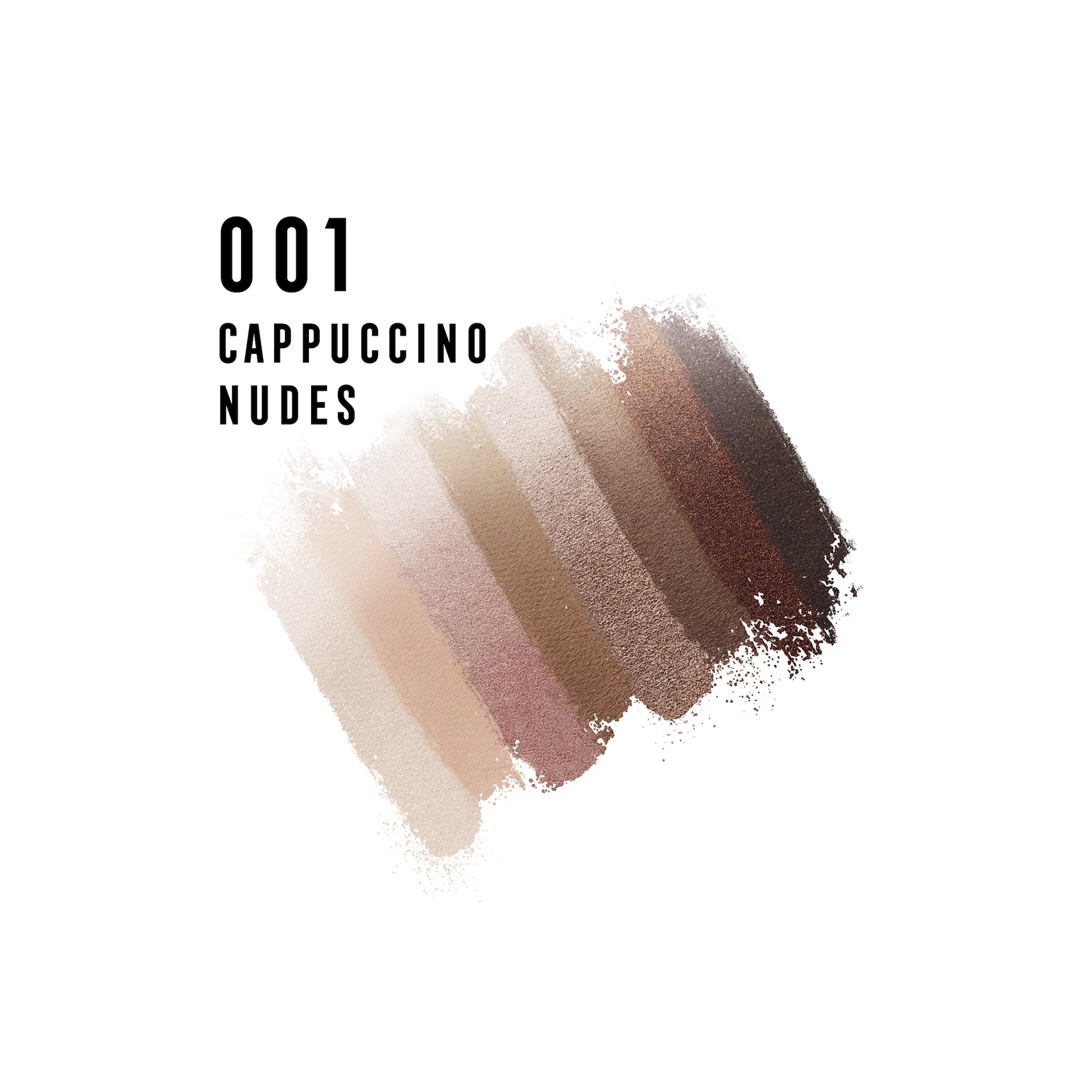 Masterpiece Nude paleta nijansi 01 Cappuccino Nudes - Max Factor