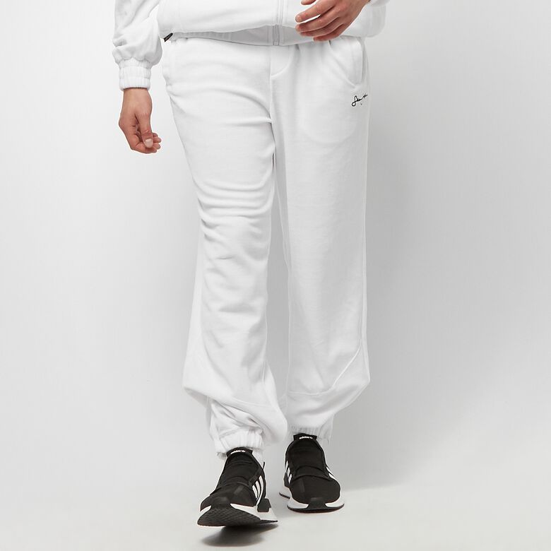 Pantaloni da tuta in velluto con logo classico