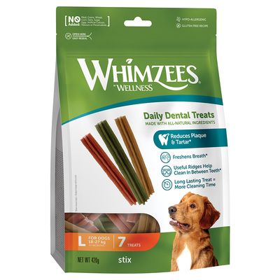 Whimzees av Wellness Stix för hundar