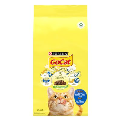 Go-Cat Tonijn, Haring & Groenten voor Volwassenen