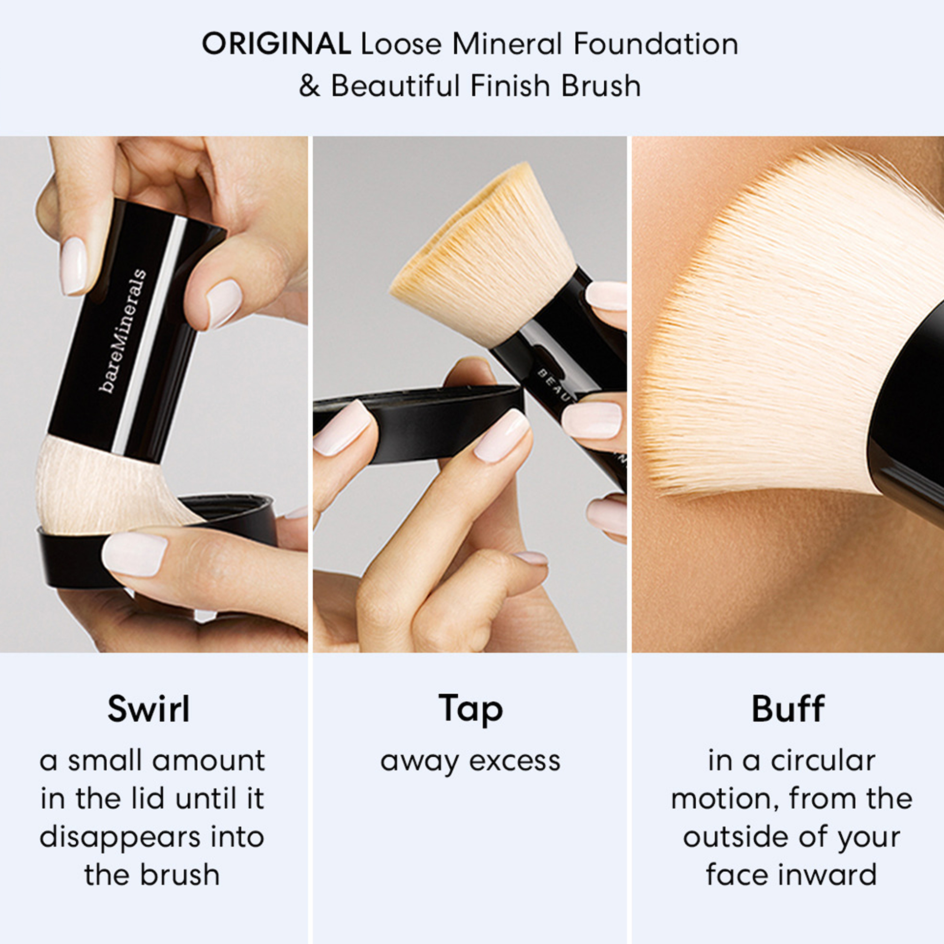 Oryginalny sypki podkład mineralny SPF15 Medium Beige - bareMinerals
