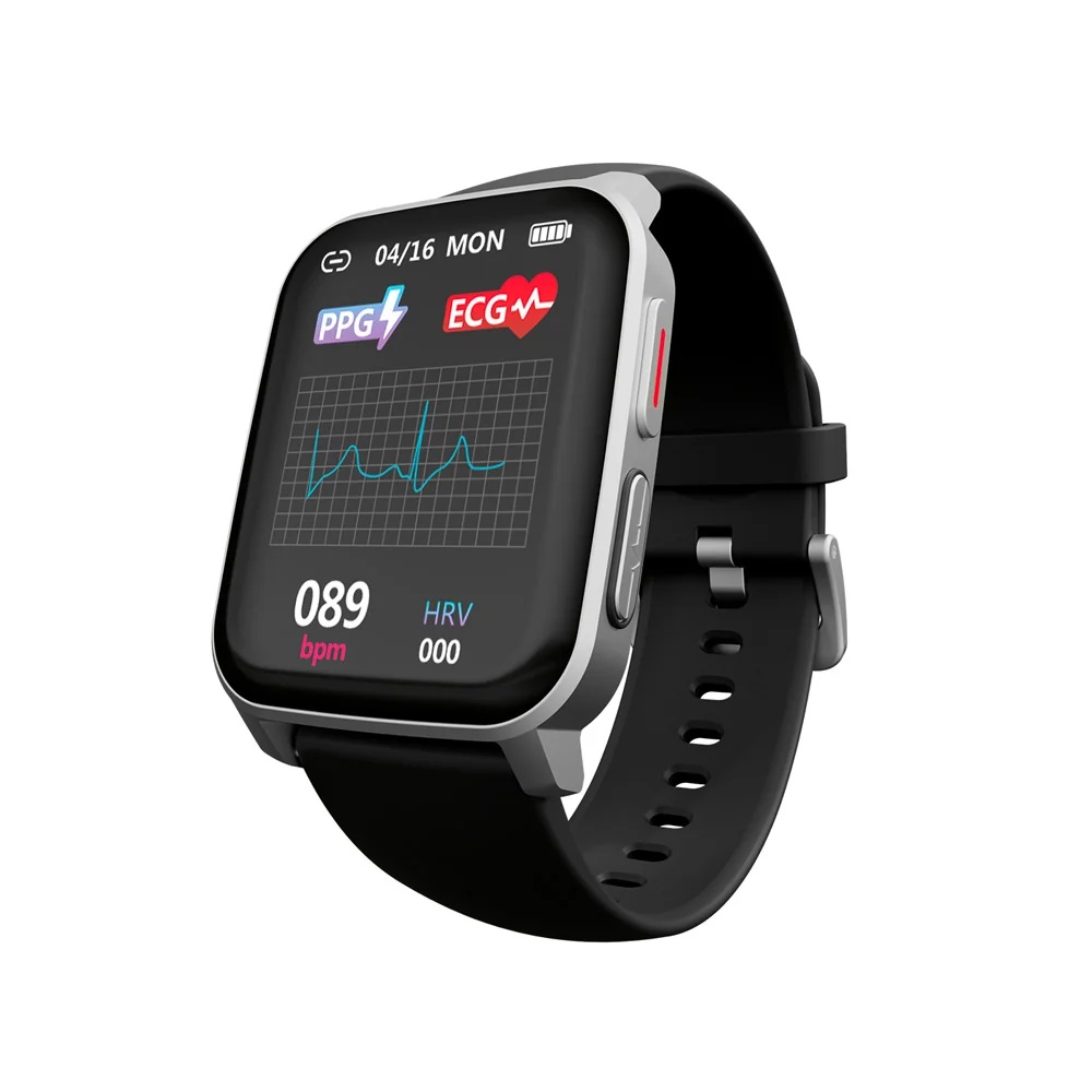Reloj inteligente Techmade Tech-Feel, negro-plata, ideal para deportes.