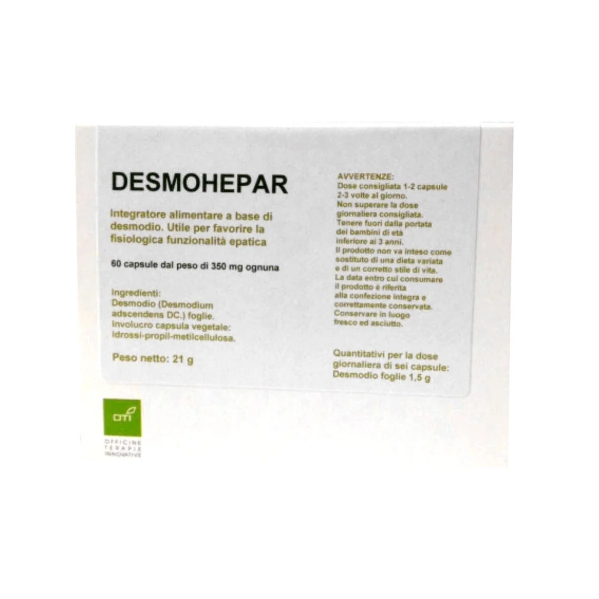 OTI Oti Desmohepar leversupplement 60 capsules