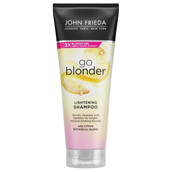 John Frieda Sheer Blonde Go Blonder šviesinamasis šampūnas, 250 ml