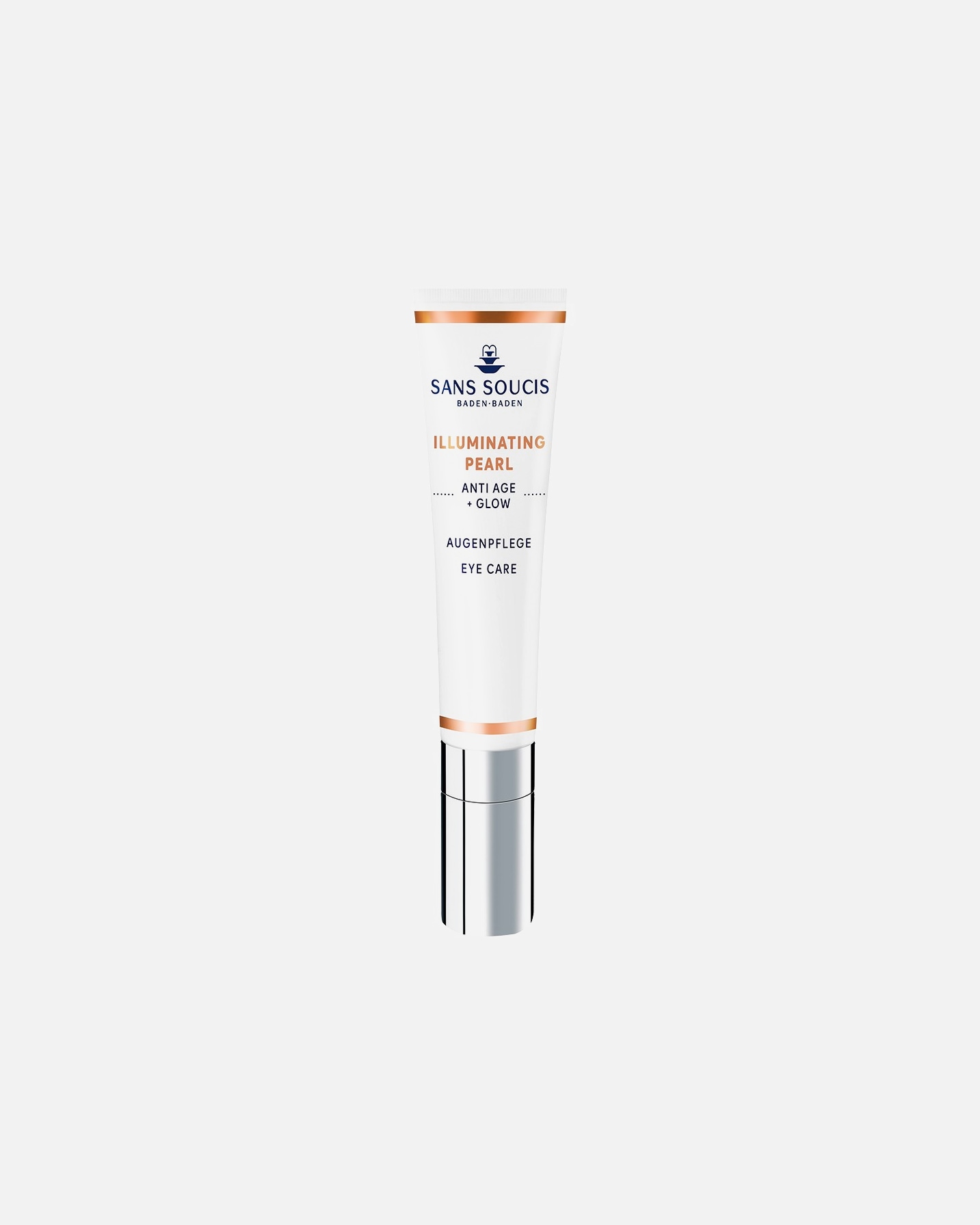 Sans Soucis Oogcrème met Verhelderende Parel, Anti-Aging + Glow - 15 ml