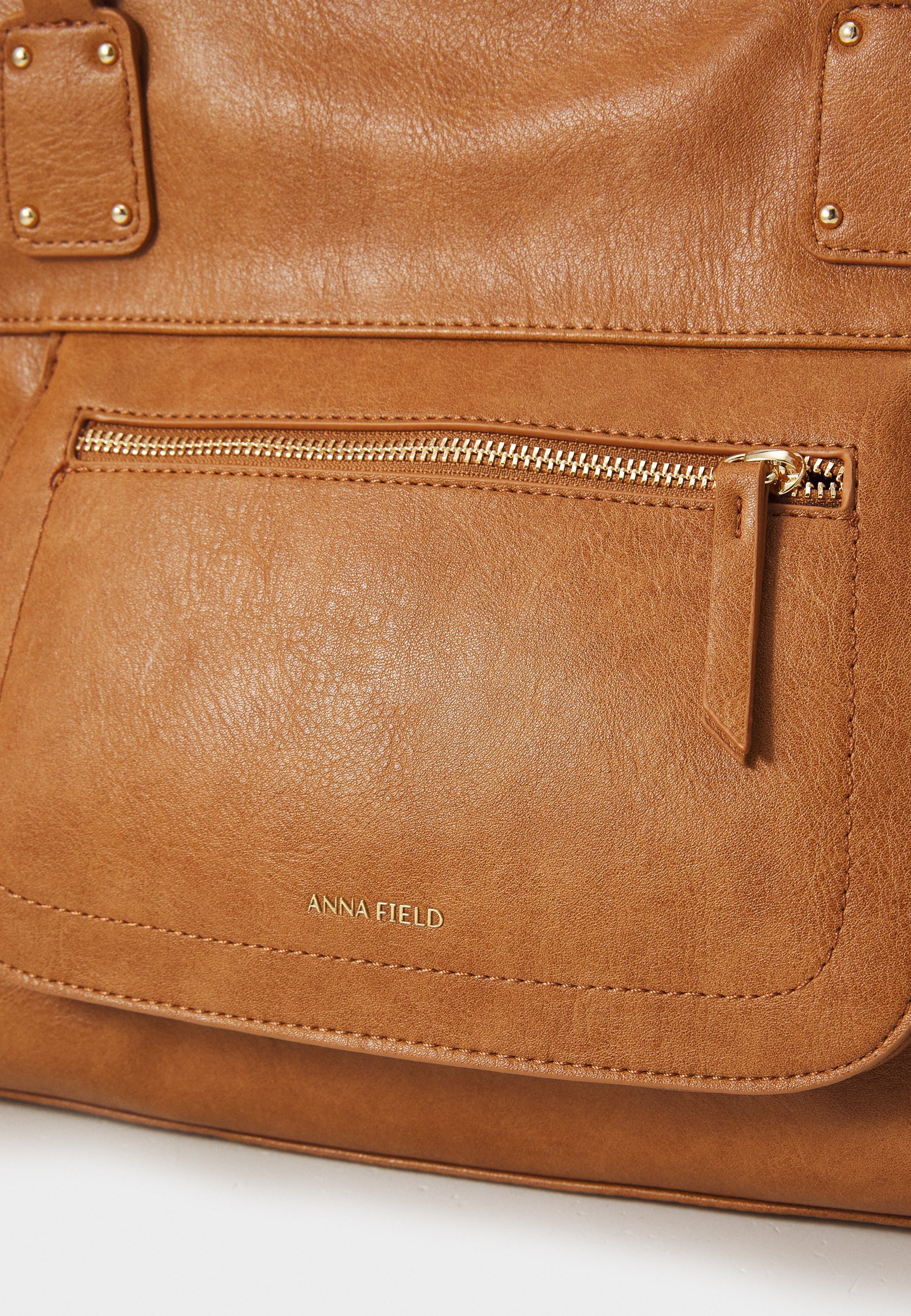 Borsa Anna Field - color cognac