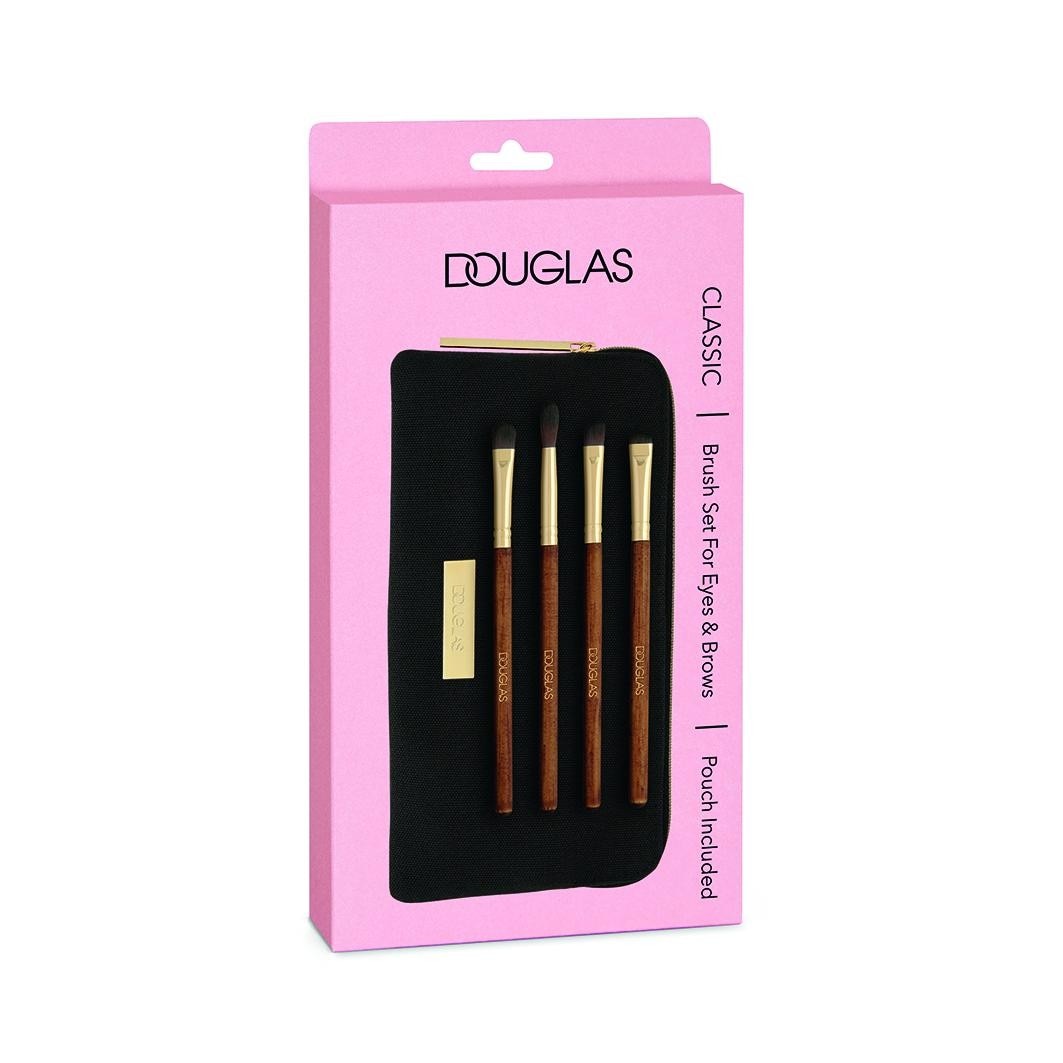 Ensemble de pinceaux Douglas Collection - Accessoires - Ensemble de pinceaux classiques pour les yeux et les sourcils - 1 pièce