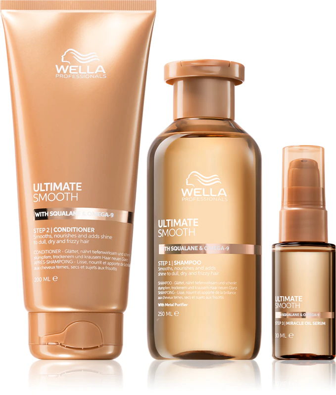 Wella Professionals Ultimate Smooth praktické balenie pre lesk a zjemnenie vlasov