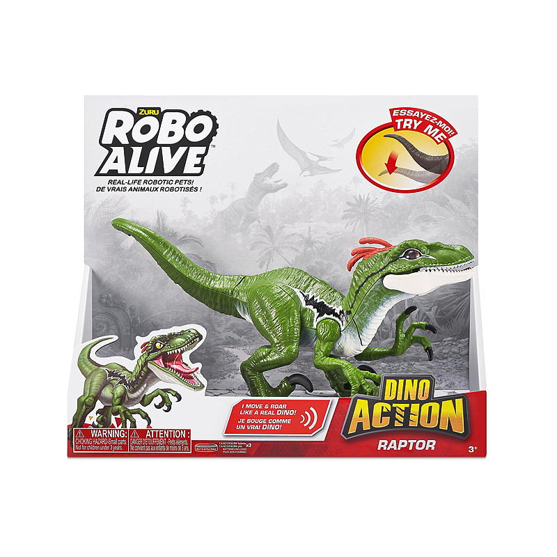 Robo Alive Dino Action Raptor, Robo Alive